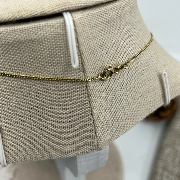 Vintage Technibond Classic 18K Gold Bonded 925 Necklace & Earring Set - Picture 5 of 17